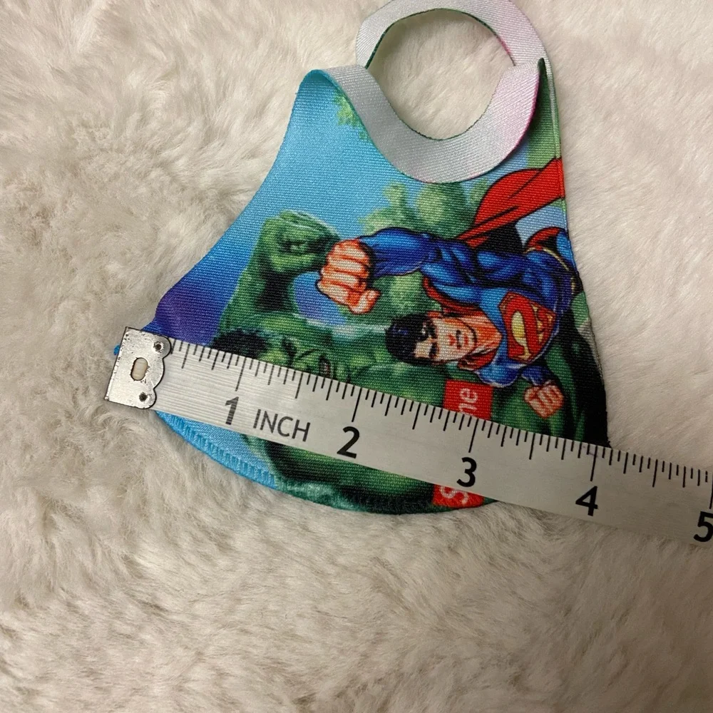 New toddler Supreme Superman face mask